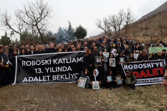 Di Bîranîna Roboskiyê de peyama têkoşîna hesabpirsînê