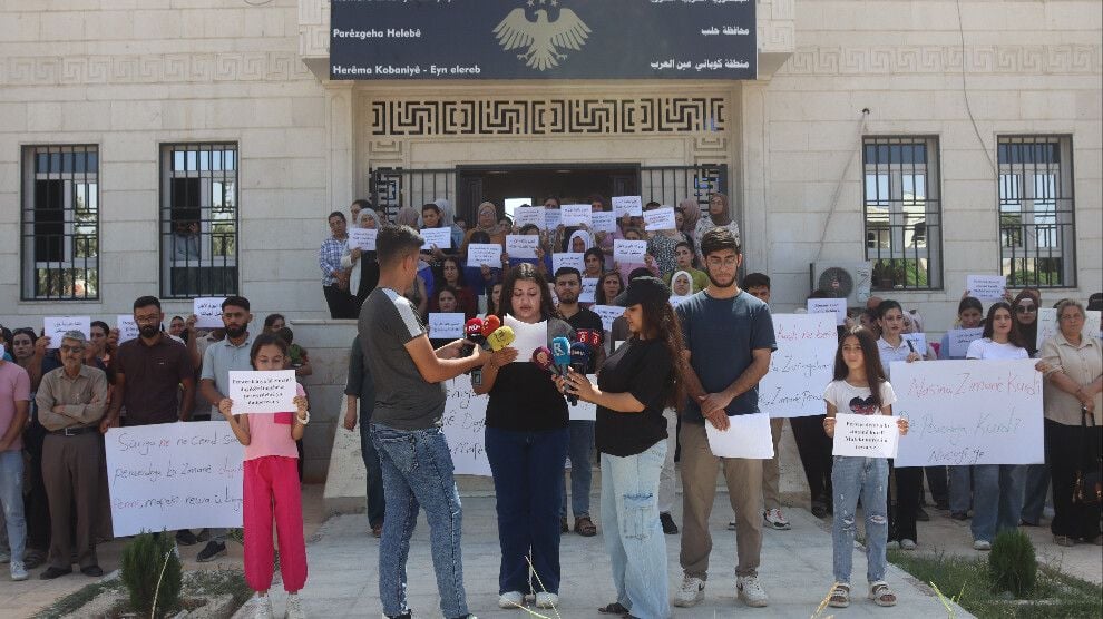 Banga Kobanê xwest perwerde bi tevahî bi zimanê dayîkê be