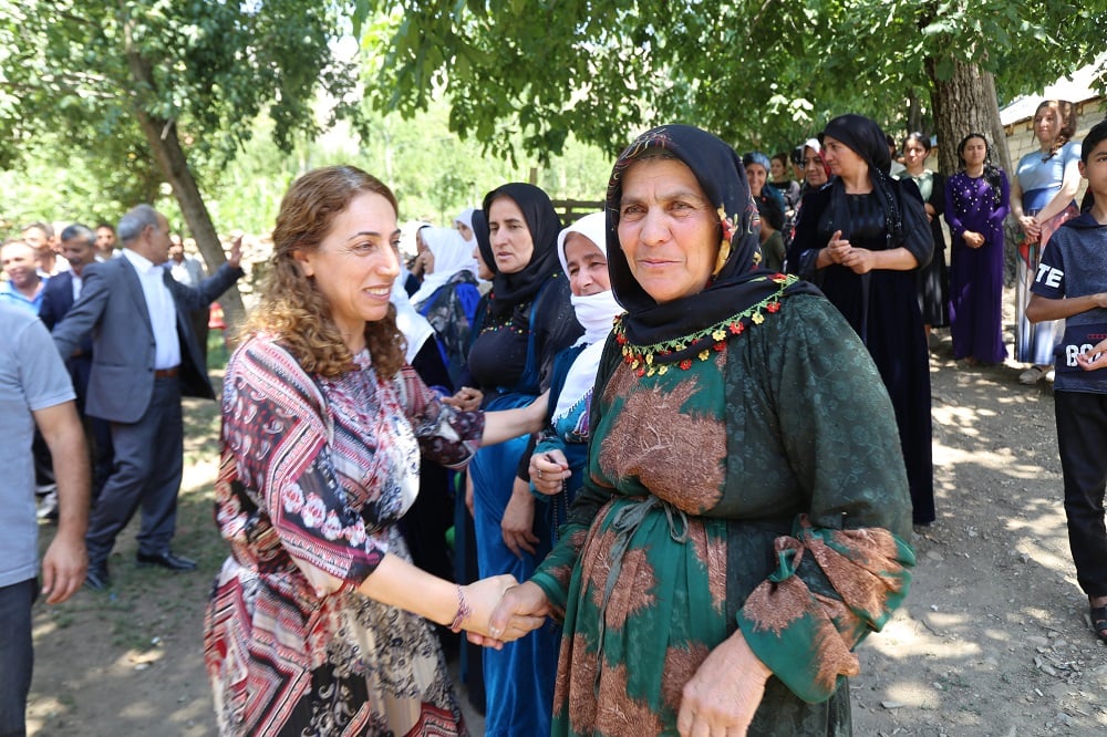KCD û DBP'ê li Çelê serdanên 'Dem dema azadiyê' ye dike