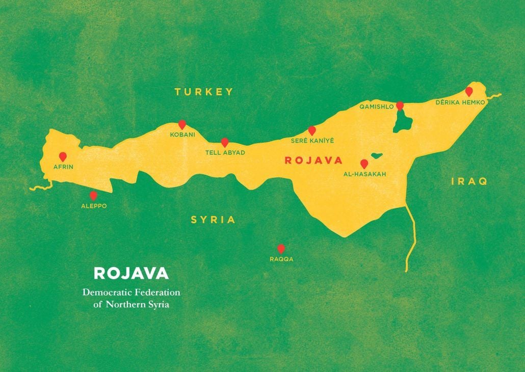 Dîsa destên qirêj li ser Rojava ye!