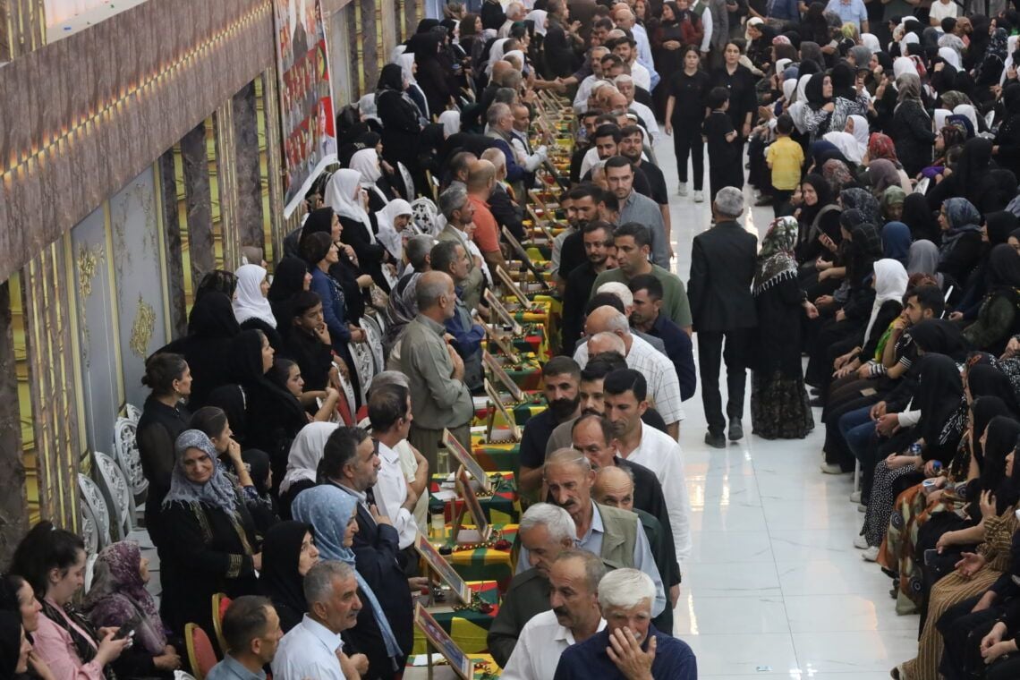 Kurdan li 10 bajaran Şehîdên Azadiyê bibîr anîn