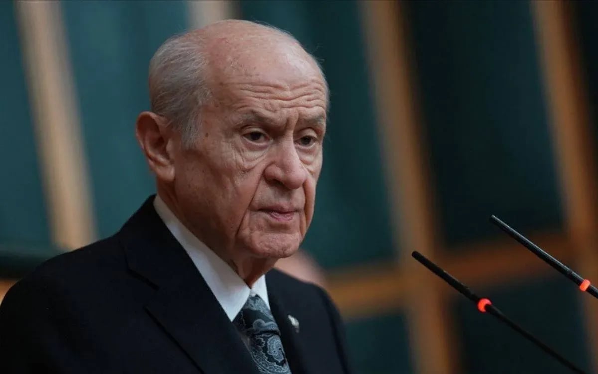 Devlet Bahçelî ji bo pêvajoyê tiştek negot!