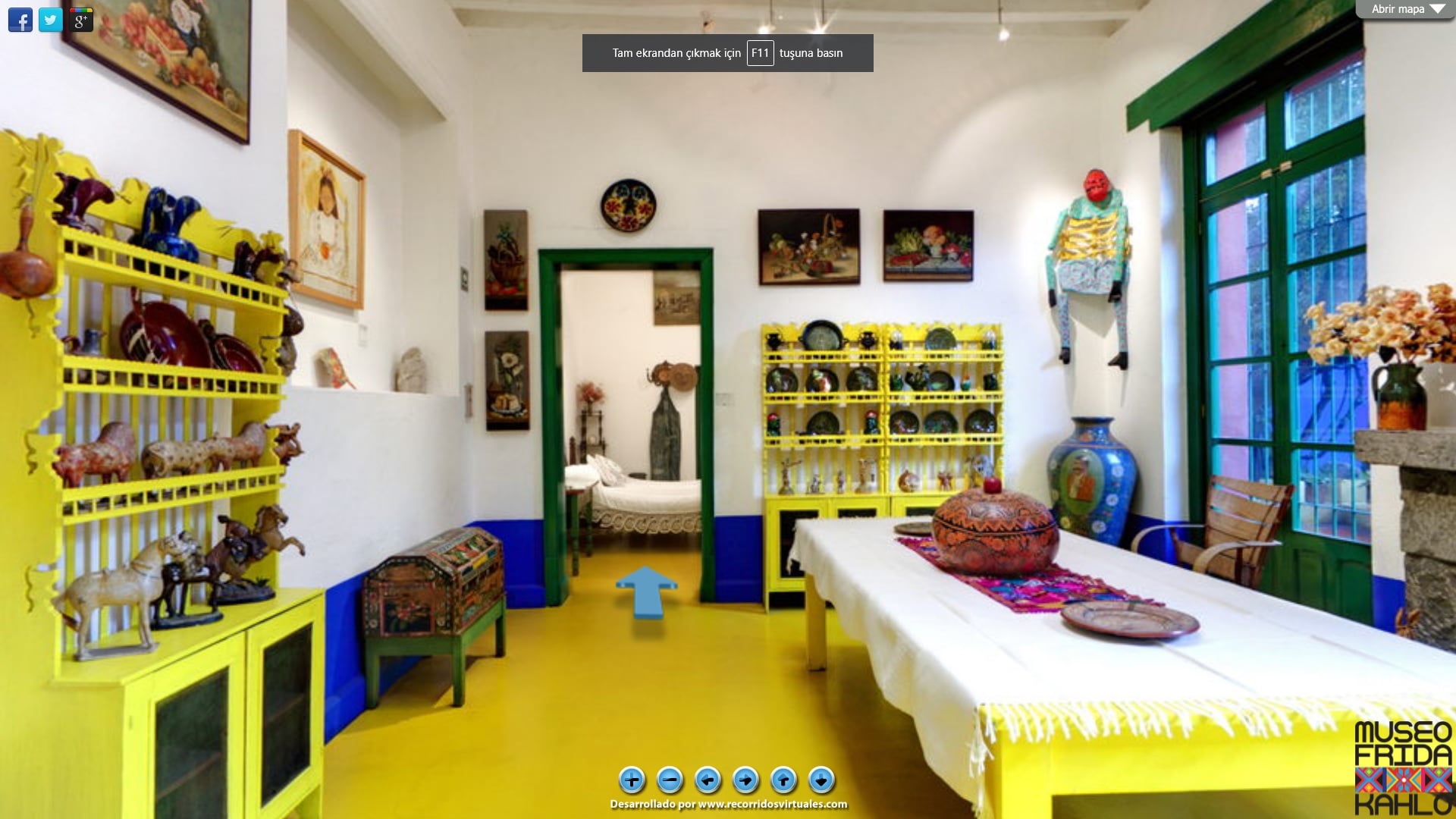 Mala Frida Kahlo ji serdana onlineyê re hat vekirin