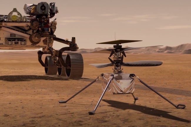 NASA teknolojiya xwe li Marsê diceribîne