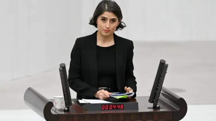 Parlamentera DEMê Ceylan Akça rewşa koçberên Efrînê bir rojeva Meclîsê