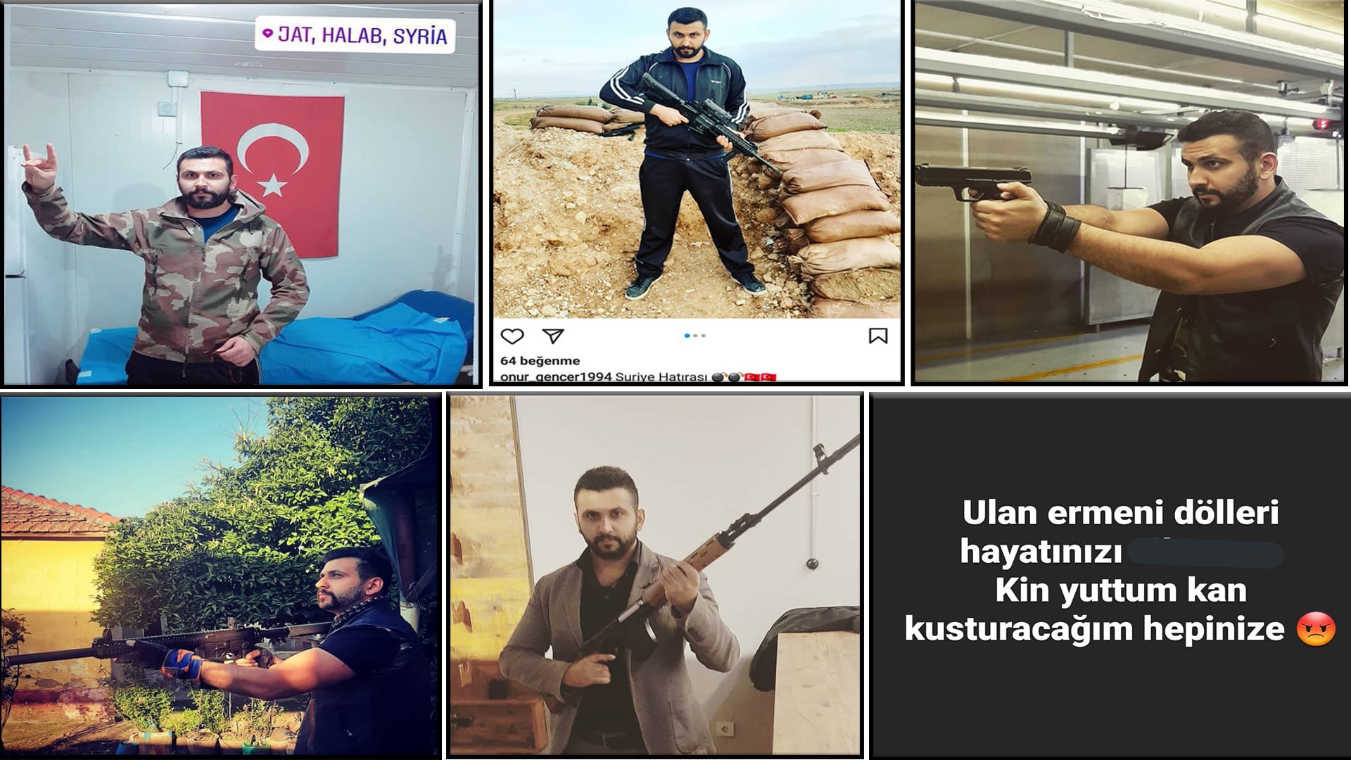 Qatilê Denîze Sûrîye de perwerde dîyo
