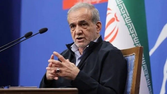 Pezeşkiyan: Qedandina şer girêdayî DYAyê ye