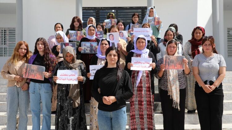 19 jinên ku li Mûsilê hatibûn şewitandin hatin bîr anîn