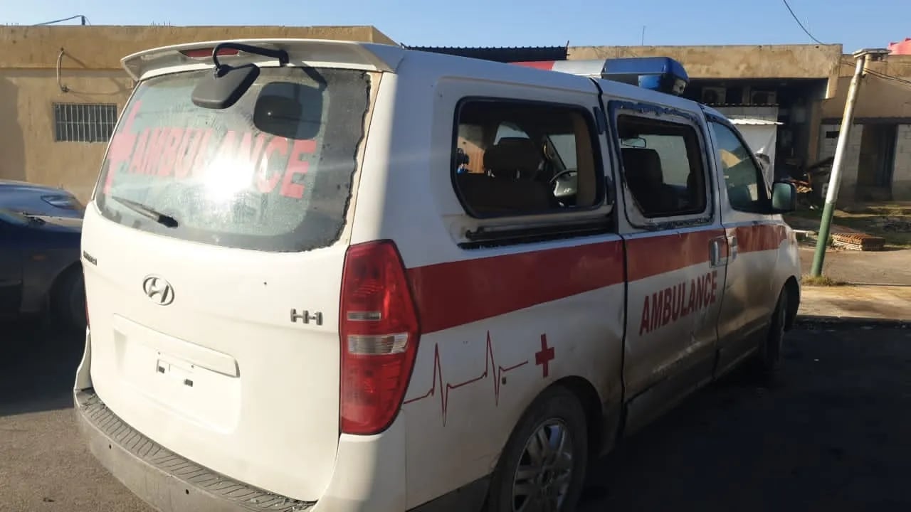 Ambulansan bombe dikin