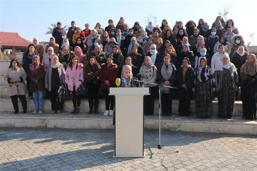 Meclisa Jinên Sûriyê: Sûcên li dijî jinan didomin