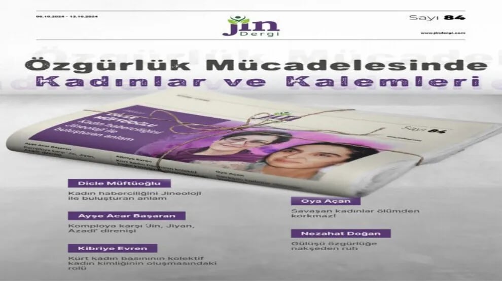 84’emîn hejmara Kovara Jin derket