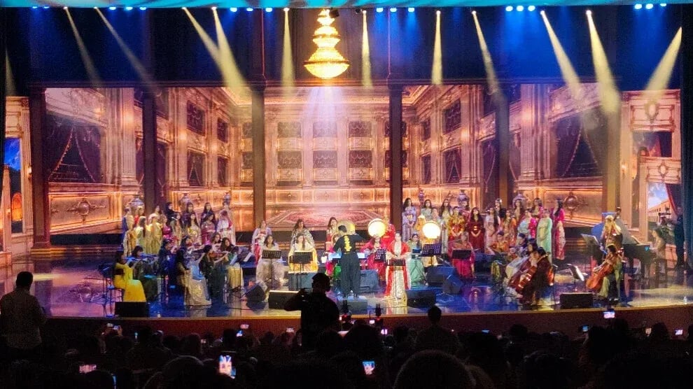Koma Keçên Kurdistanê bi hev re konser dan