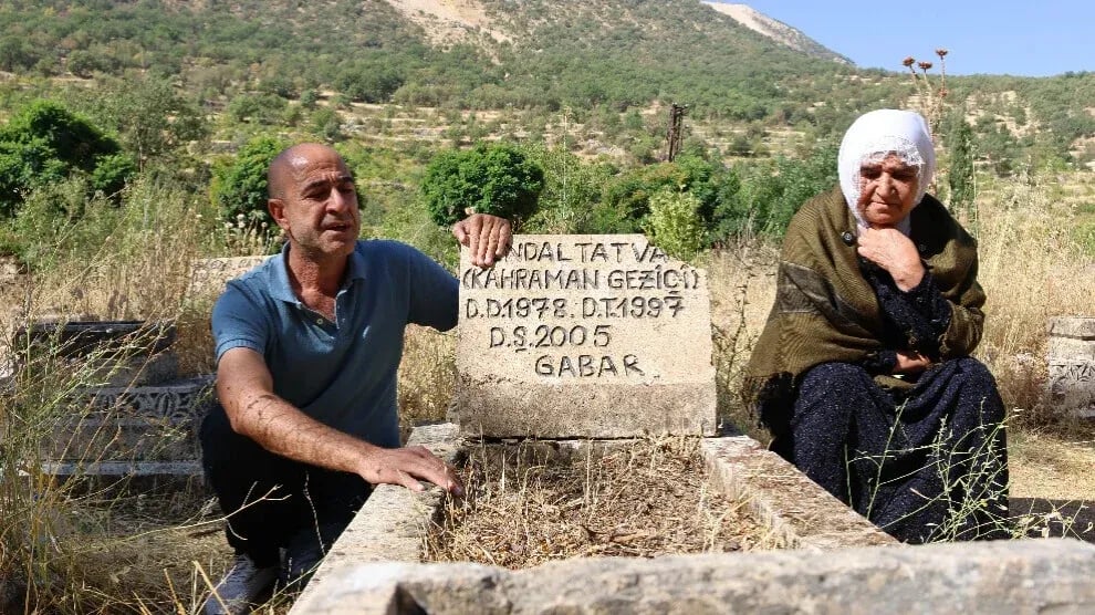 Cihê gora gerîlayê HPGê Gezîcî piştî 21 salan hate dîtin