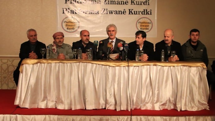 Platforma ziman xwest kurdî di qanûnan de bê naskirin