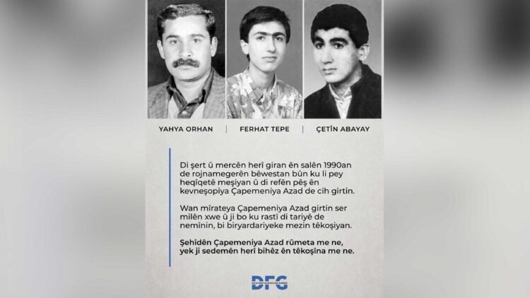 DFGê Orhan, Tepe û Abayay bi bîr anî