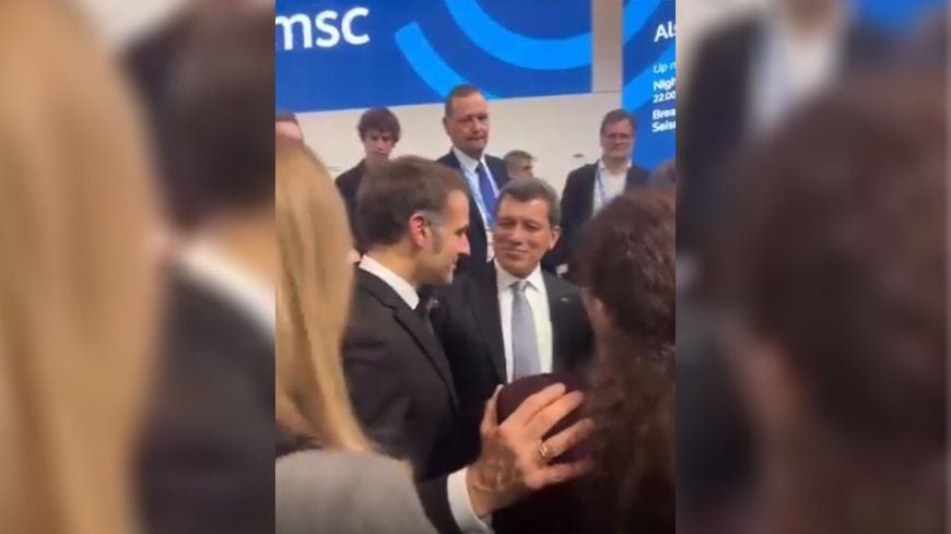 Mezlûm Ebdî û Îlham Ehmed bi Serokê Firansayê re hevdîtin kir