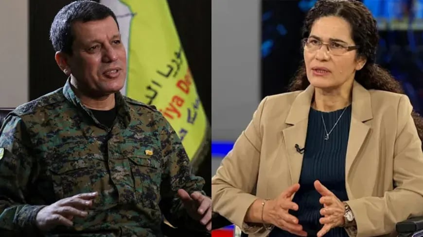 Mabênê Mazlûm Ebdî, Îlham Ehmed û Ehmed Şara de pêvînayîş virazîya