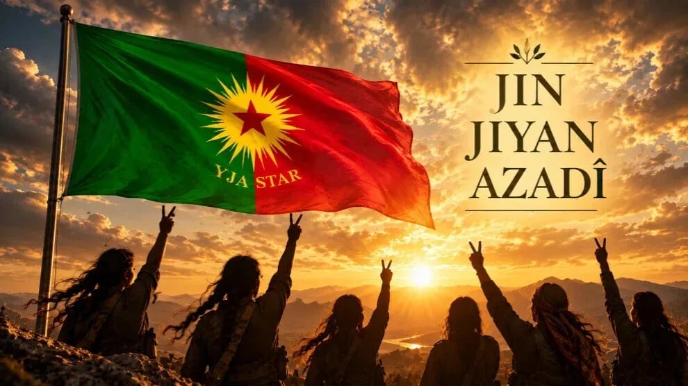 YJA Star: Serewedartişê "Jin, Jiyan, Azadî" newe ra ganîbîyayîşê şaran o