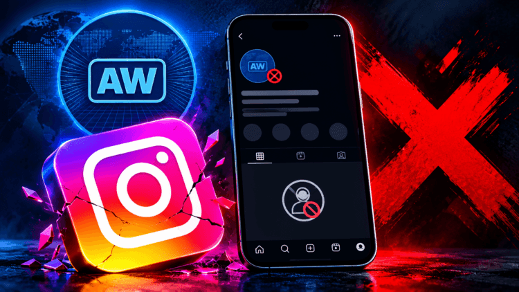 Hesabê Instagramî yê ajansê ma ame astengkerdene