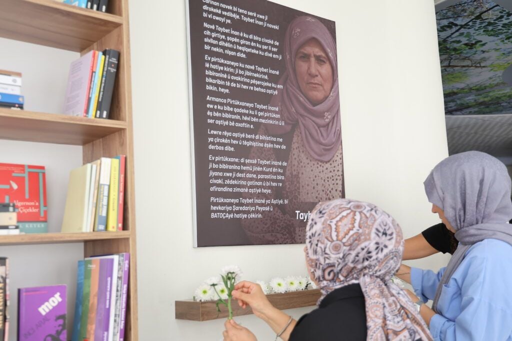 ‘Pirtûkxaneya Taybet Înanê ya Aştîyê’ hat vekirin