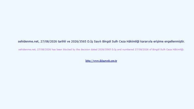 Malpera ‘Şehîdên Me’ hate astengkirin