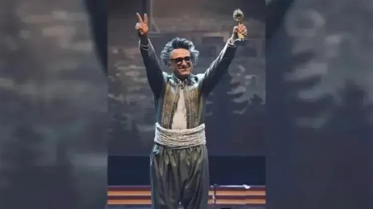 Muzîsyen Mehmûd Berazî Festîvala Fîlman a Silêmanî de xelete girewte