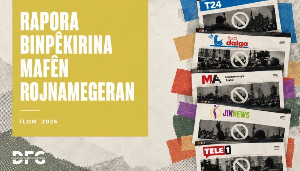 DFG: Aşma êlule de 8 rojnamegerî ameyî tepiştene