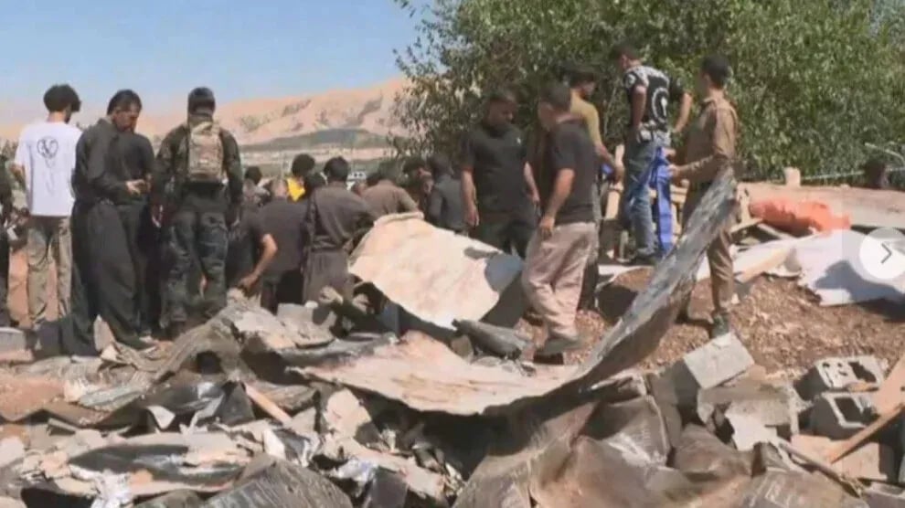 Helebce de teqayîş ra 2 kesî weşîya xo ra bî