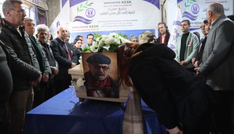 Helbestvanê kurd Ehmed Huseynî li Amûdê defin kirin