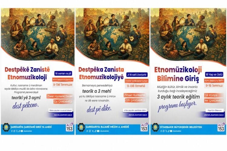Kursa etnomuzîkolojiyê ya bi Kurdî dest pê dike