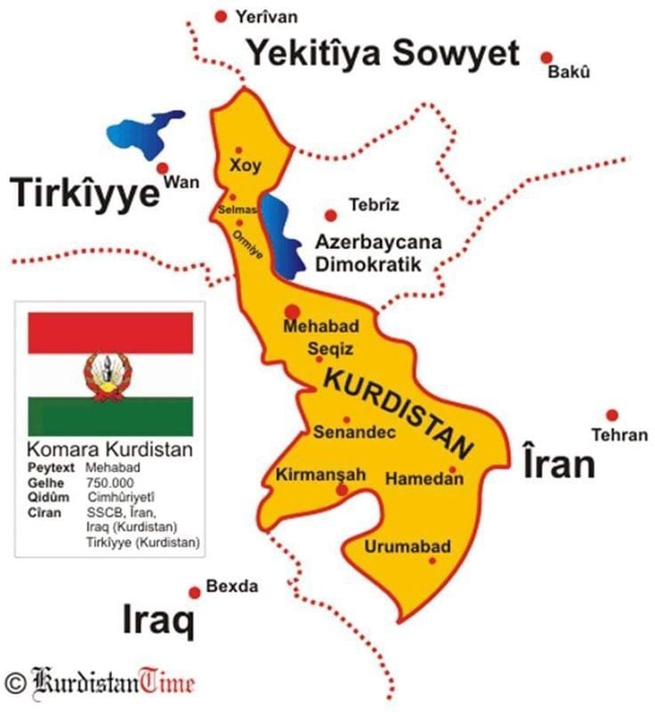 Rewşa Îranê peymana komarên Kurdistanê û Azerbêcanê anî rojevê