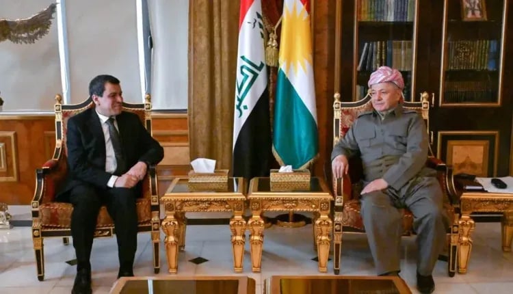 Mazlûm Ebdî û Mesûd Barzanî hatin cem hev