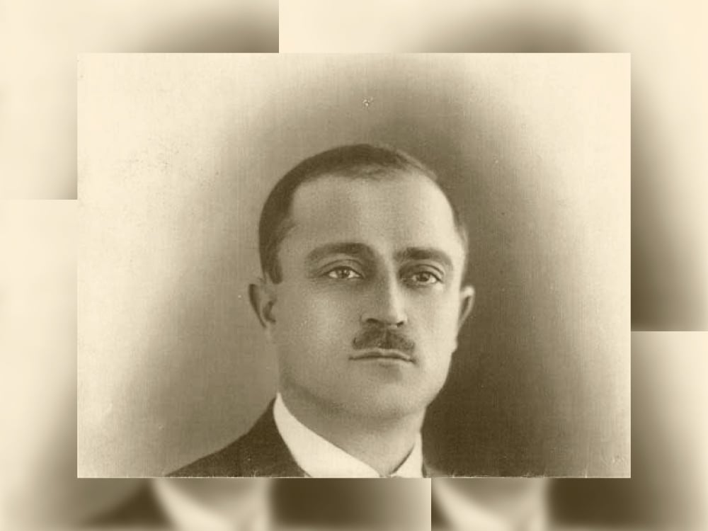 Mele Mistefa Barzanî di Helbesta Osman Sebrî de
