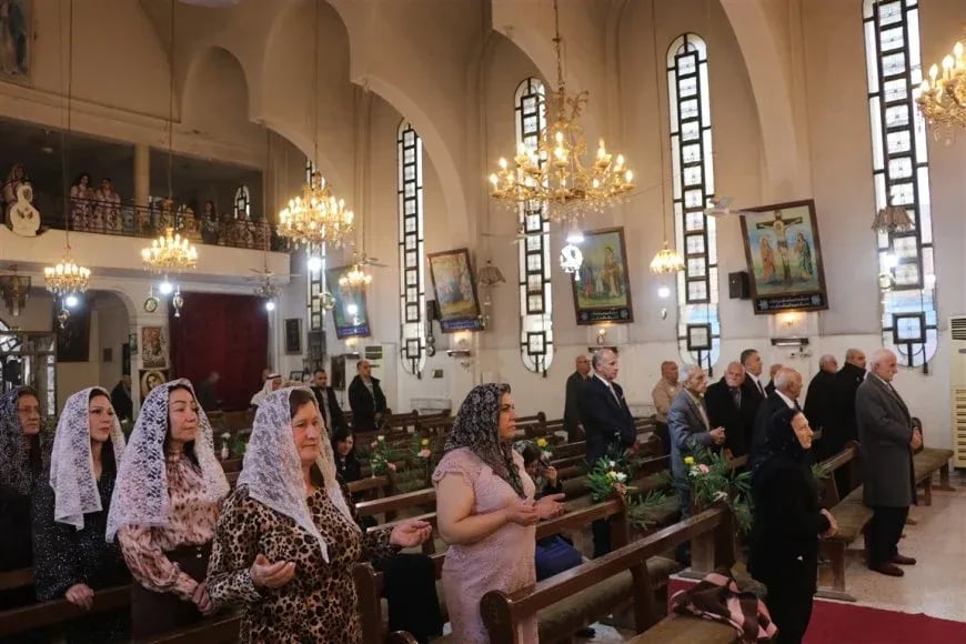 Xiristiyanan li Rojava cejna Paskalyayê pîroz kir