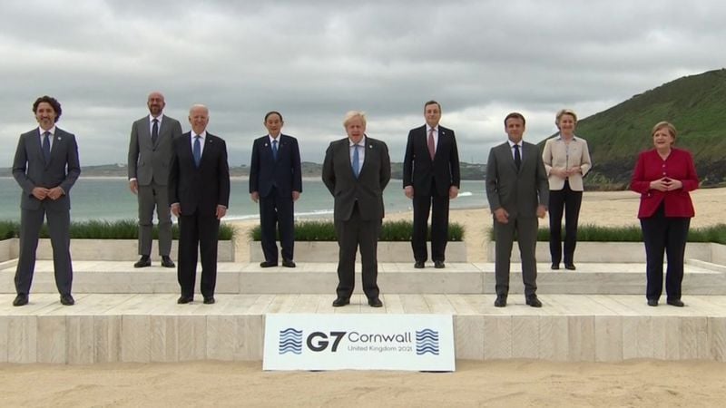 Covîd 19 mohra xwe li civîna welatên G7 da