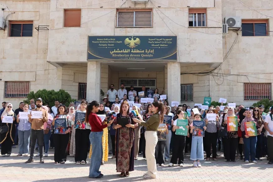 Xwendekaran ji Qamişlo bang kir: Em daxwaza sererastkirina biryara hînkirina zimanê Kurdî dikin
