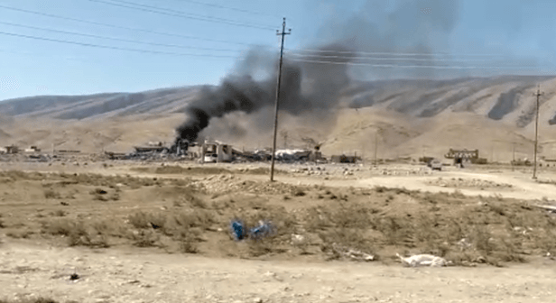 Balafirên şer li Şengalê nexweşxane bombe kir